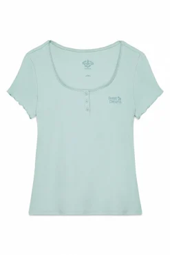 Camiseta manga corta algodón verde