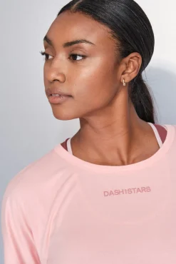 Camiseta manga corta boxy naranja