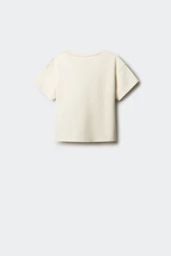 Camiseta manga corta estrella niña