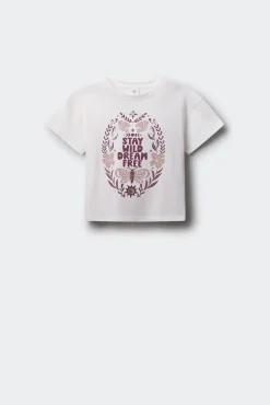 Camiseta manga corta Stay wild niña