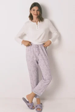 Camiseta manga larga 100% algodón blanco