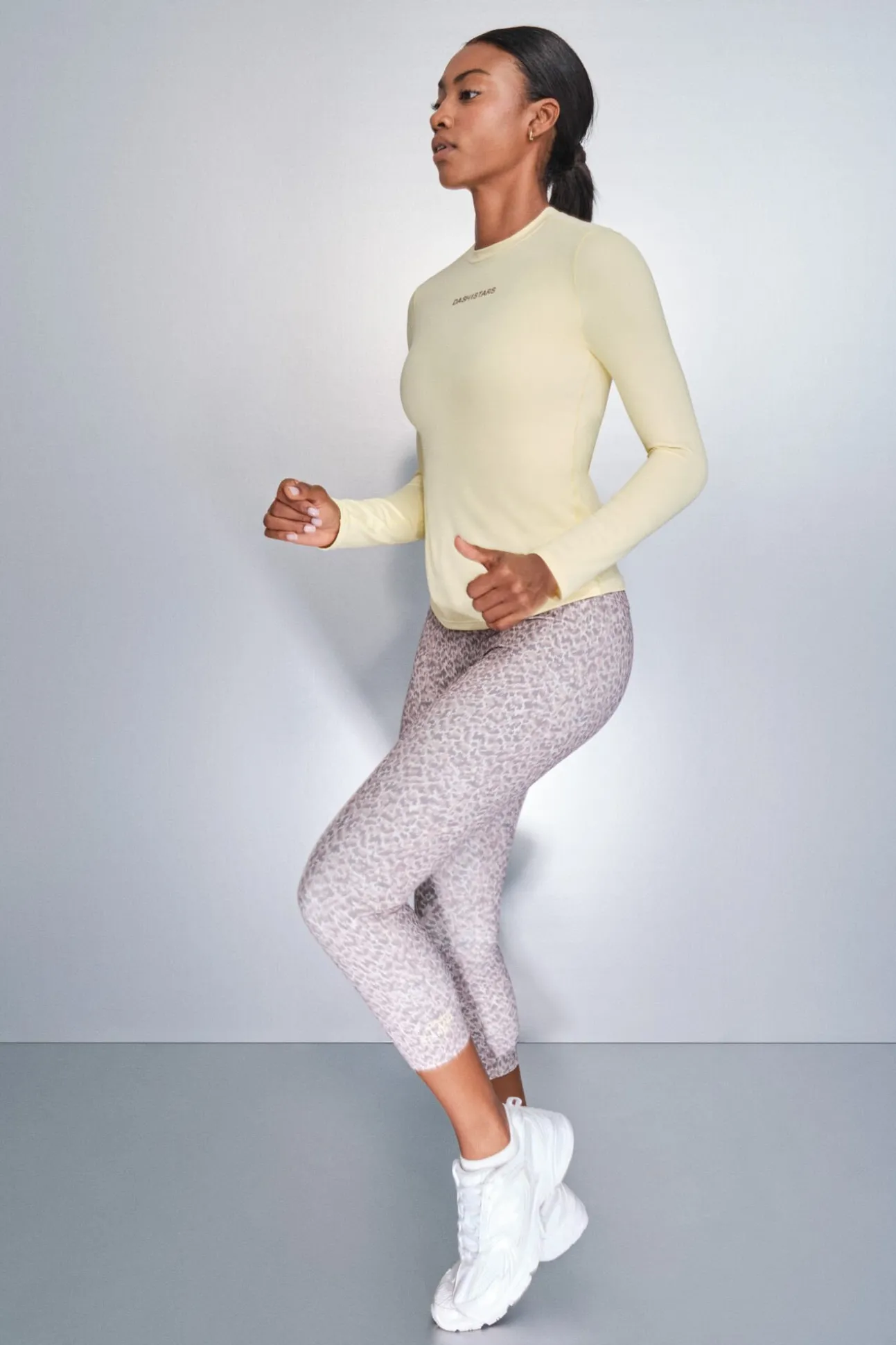 Camiseta manga larga amarillo