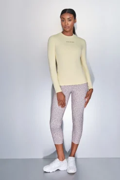 Camiseta manga larga amarillo