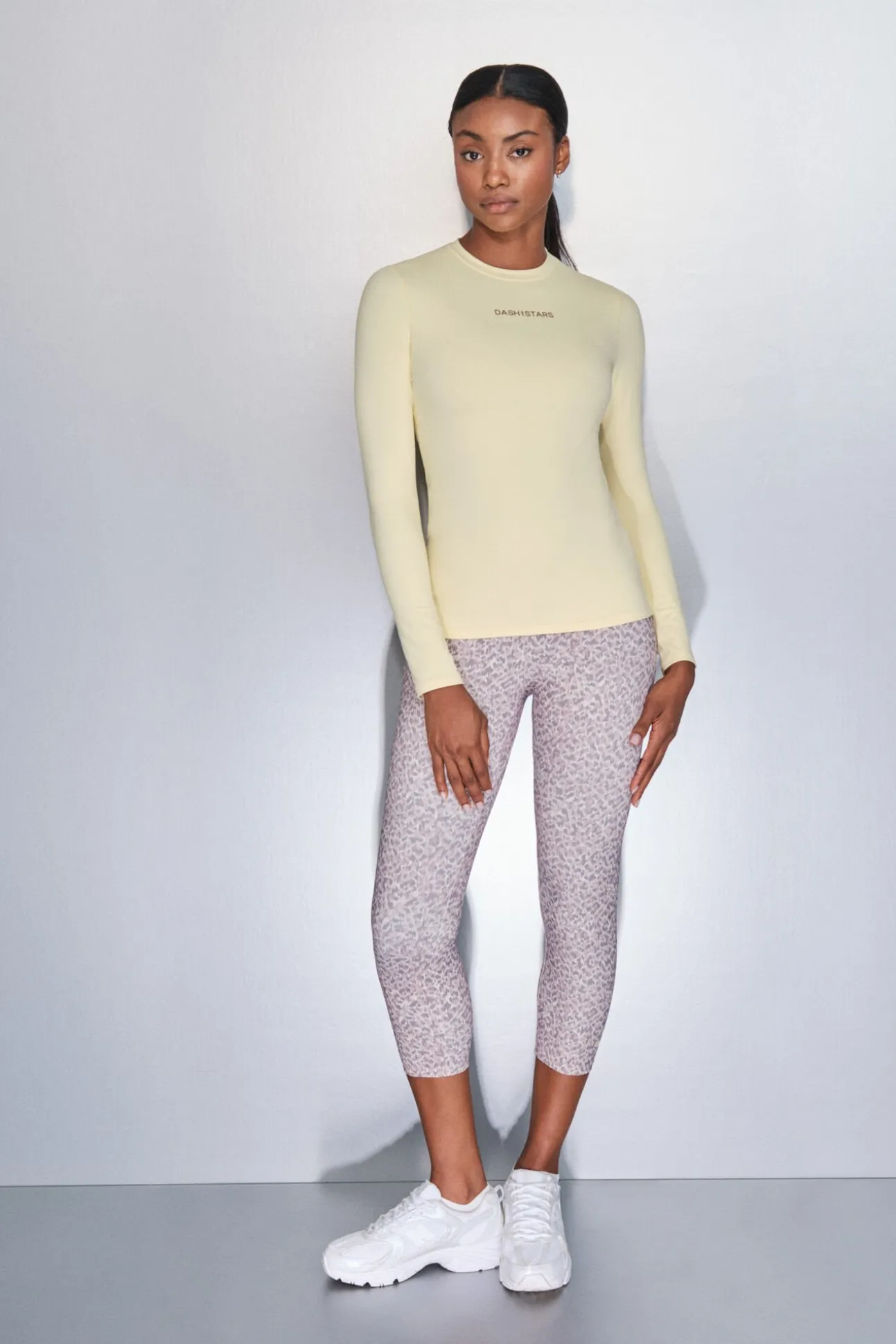 Camiseta manga larga amarillo