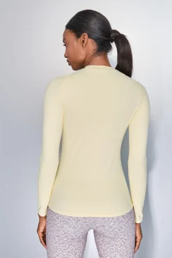 Camiseta manga larga amarillo