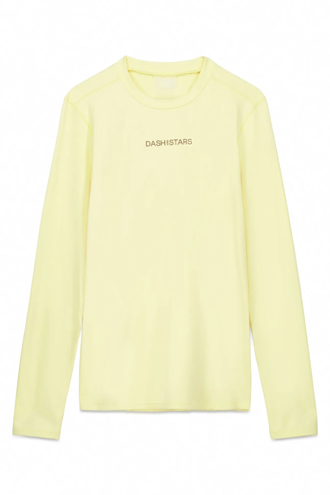Camiseta manga larga amarillo