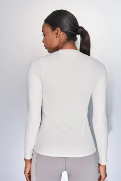 Camiseta manga larga blanco