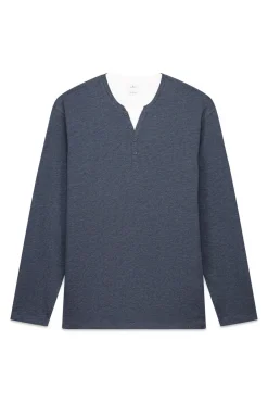 Camiseta manga larga cuello panadero