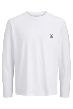 Camiseta manga larga estampado perro