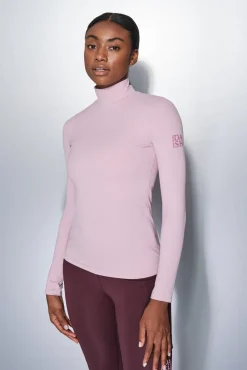 Camiseta manga larga rosa chicle