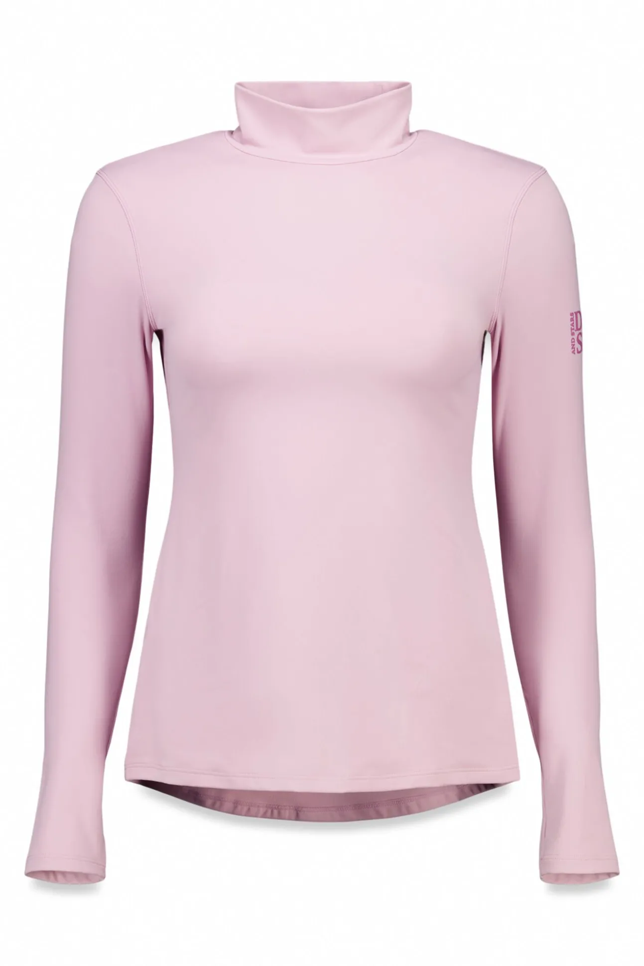 Camiseta manga larga rosa chicle