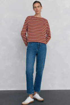 Camiseta marinera de algodón español