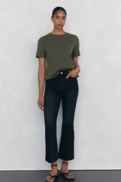 Camiseta mini tachuelas