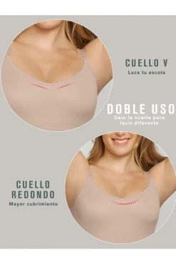 Camiseta multiusos de control de abdomen