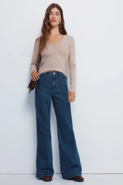 Camiseta panadera punto cortado