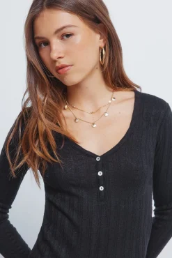 Camiseta panadera punto cortado