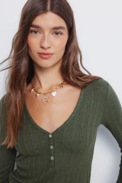 Camiseta panadera punto cortado