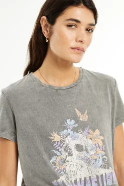 Camiseta posicional calavera