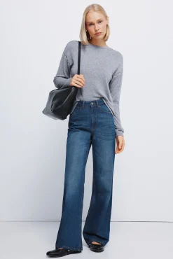 Camiseta punto cortado tachas