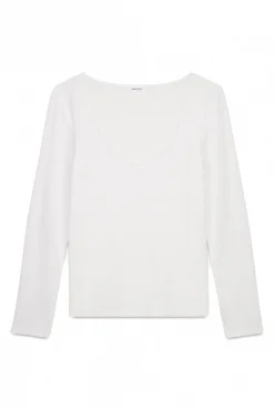 Camiseta punto súper suave blanco