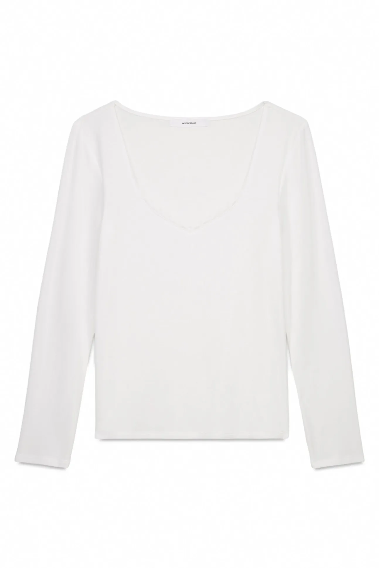 Camiseta punto súper suave blanco