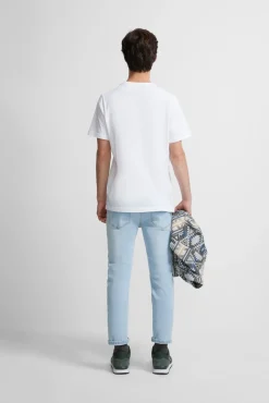 Camiseta silbon minilogo