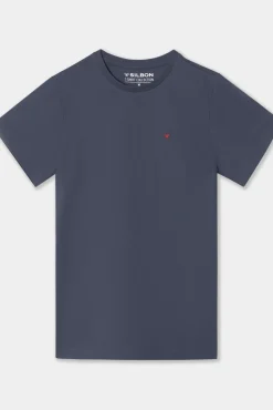 Camiseta silbon minilogo