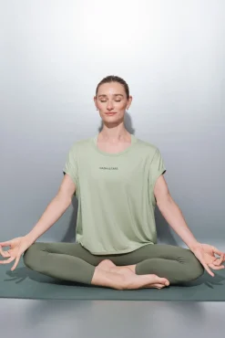 Camiseta tejido extra suave verde