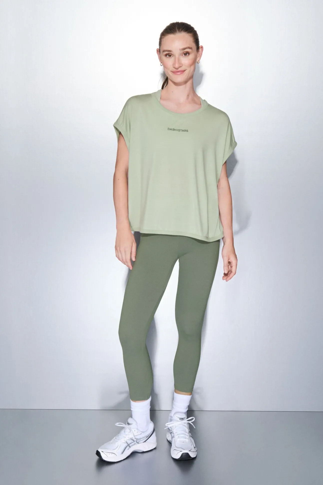 Camiseta tejido extra suave verde