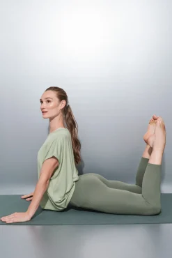 Camiseta tejido extra suave verde