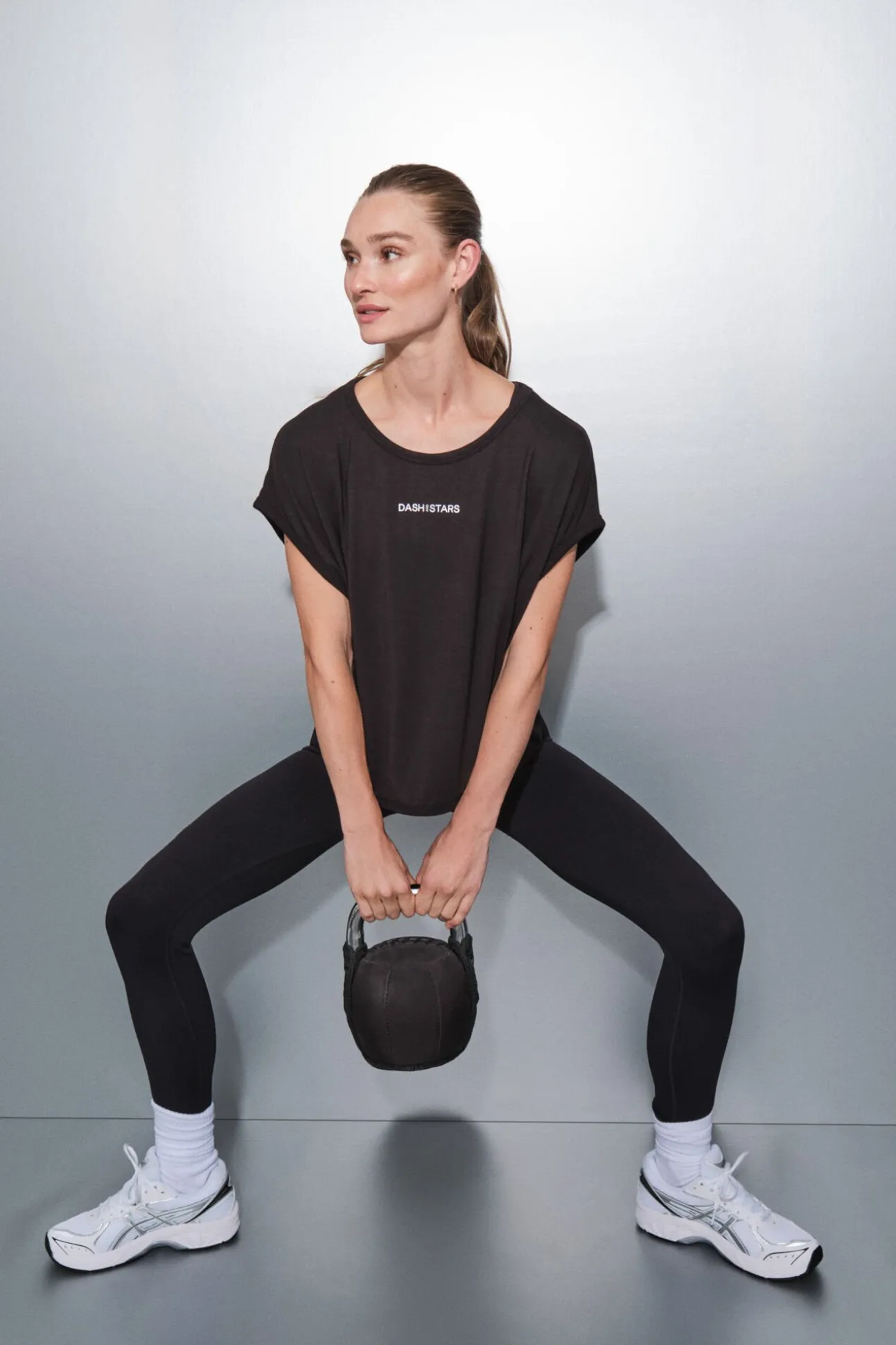 Camiseta tejido extra suave negra