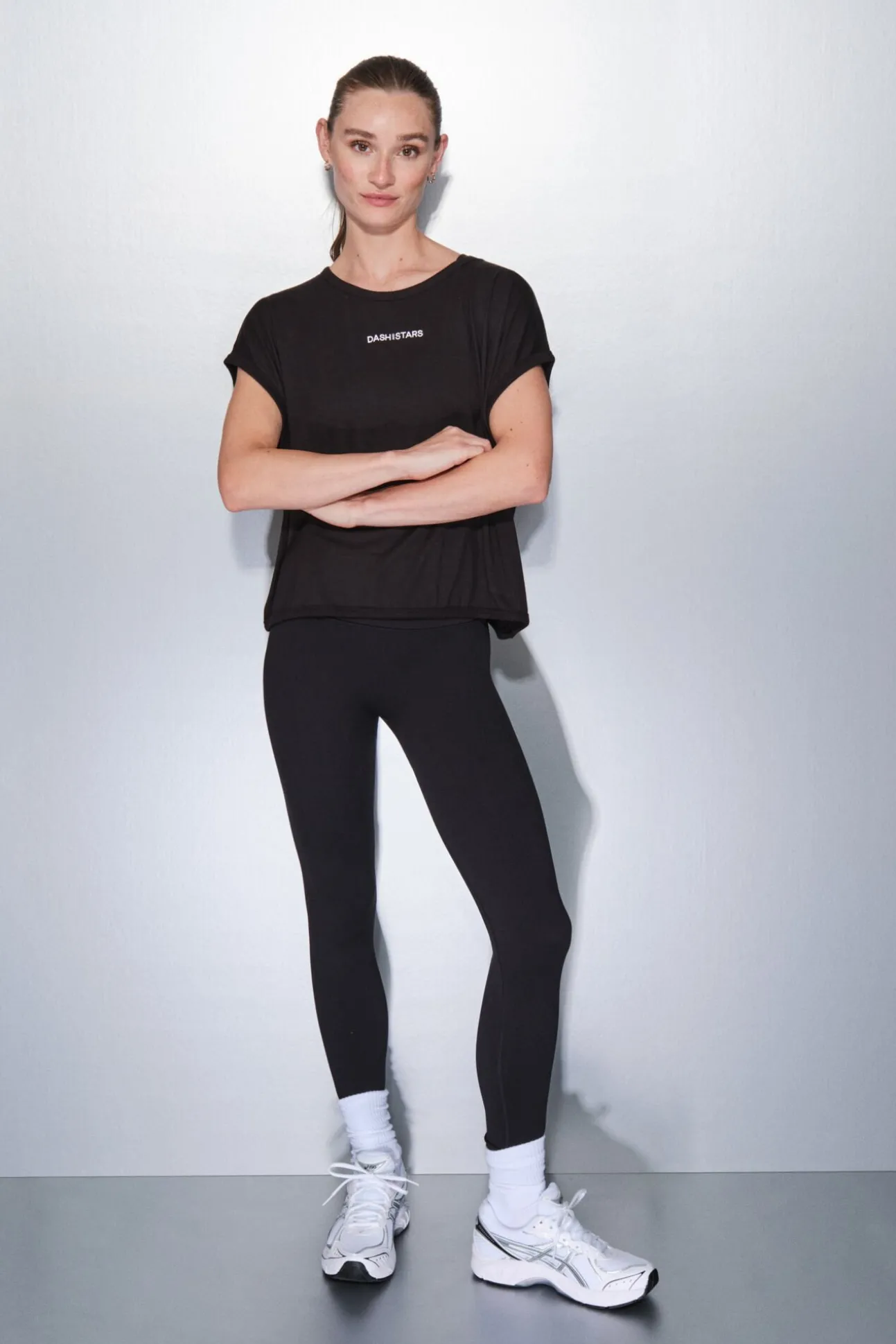 Camiseta tejido extra suave negra