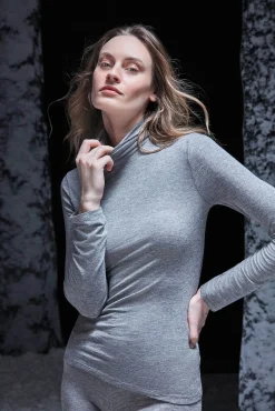 Camiseta termal cuello alto