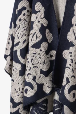 Capa Bicolor Bordada