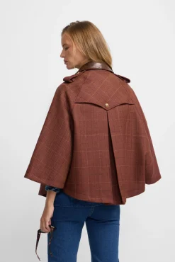 Capa detalles cuero cuadros