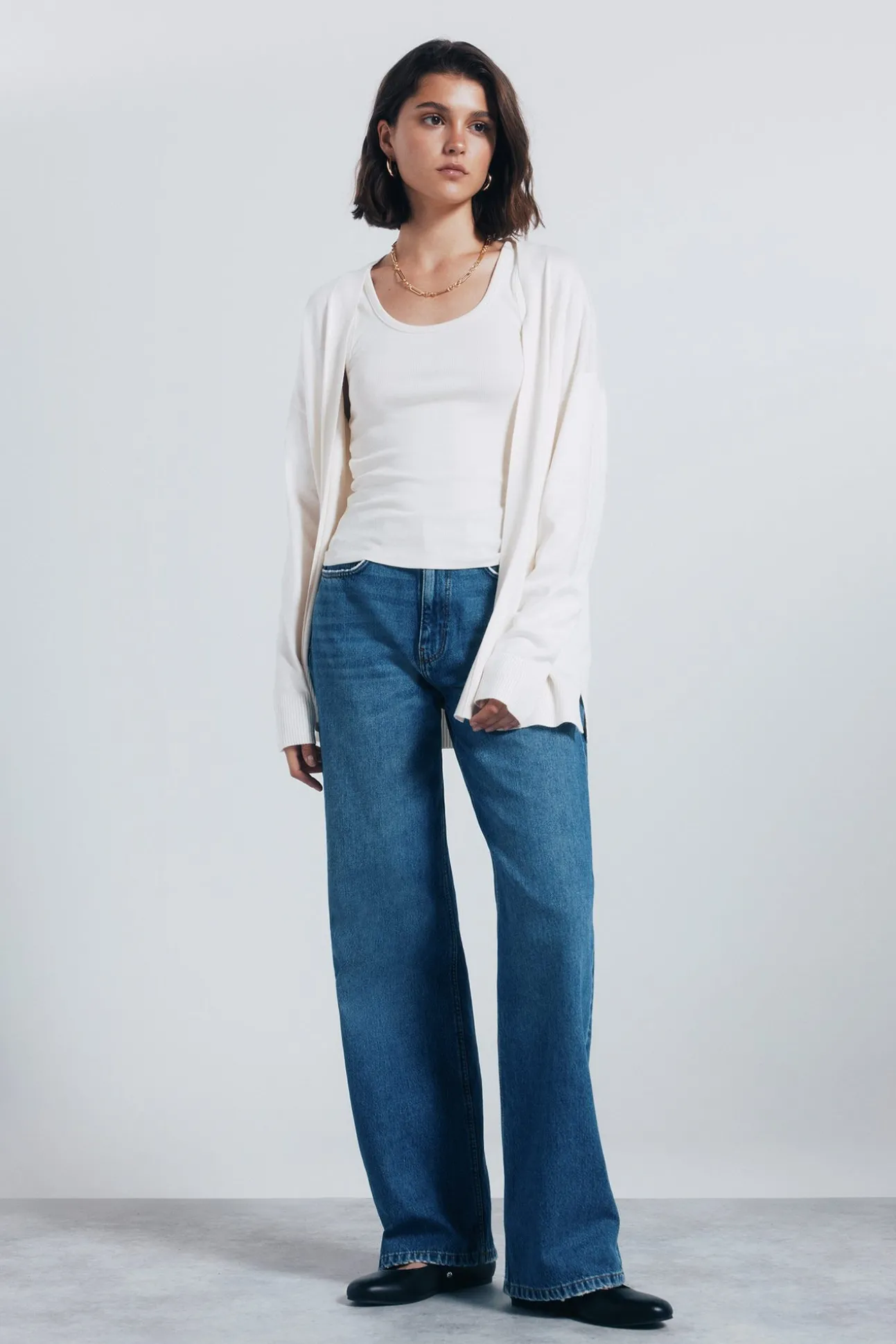 Cardigan abierto ligero