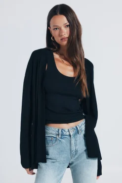 Cardigan abierto ligero