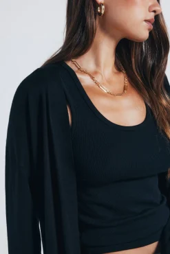 Cardigan abierto ligero