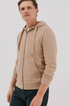 Cardigan con capucha