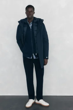 Cardigan premium navideño algodón cierre cremallera