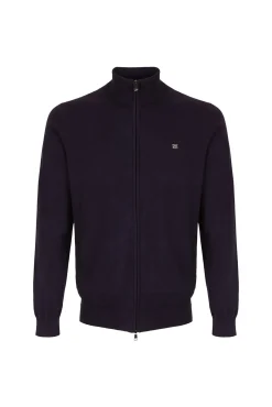 Cardigan premium navideño algodón cierre cremallera