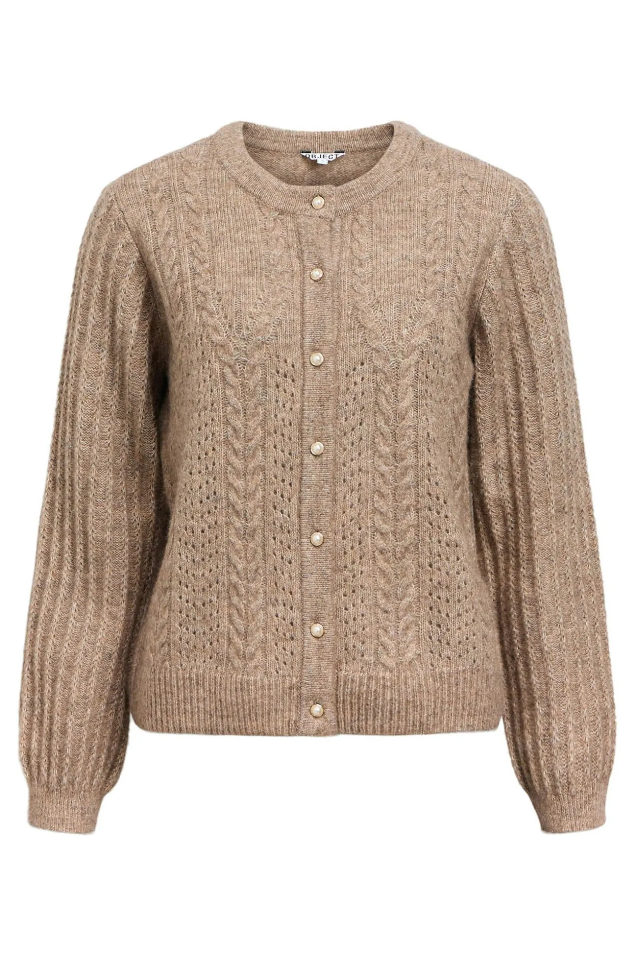 Cardigan punto calado