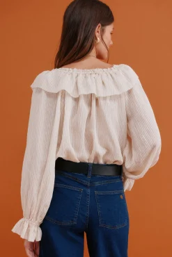 Cassandra. Blusa romántica