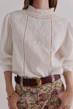 Cassia. Blusa romántica