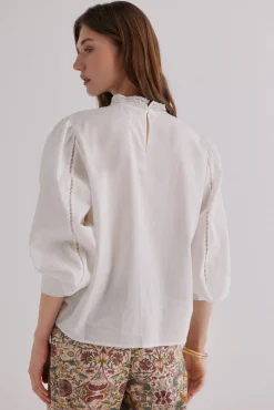 Cassia. Blusa romántica