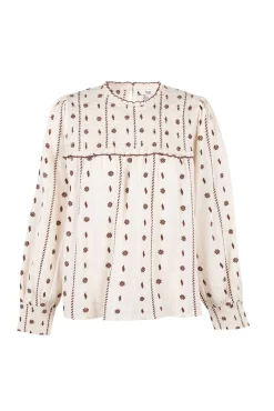 Catalina. Blusa con canesú