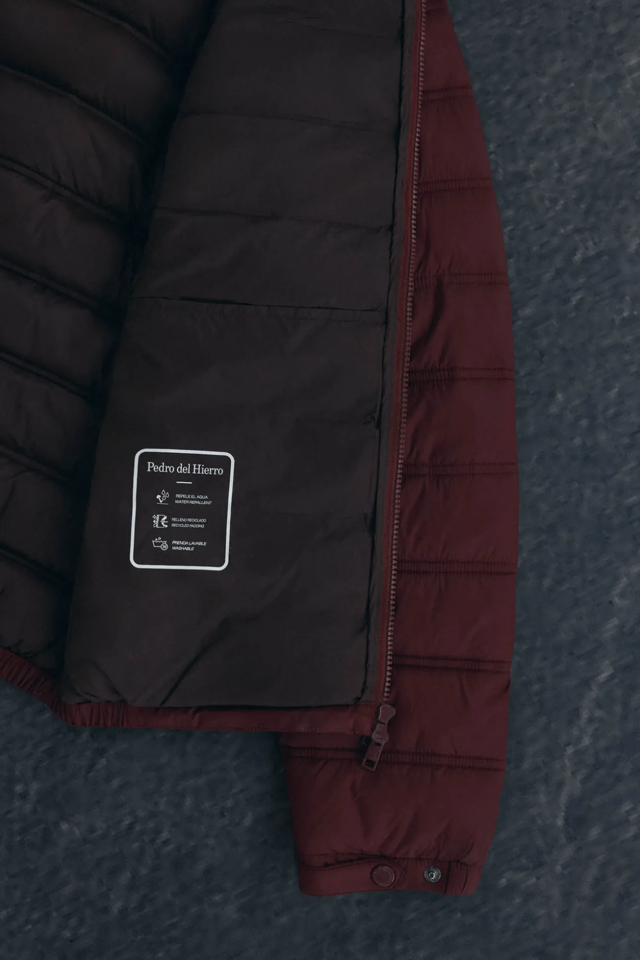 Cazadora acolchada ultralight