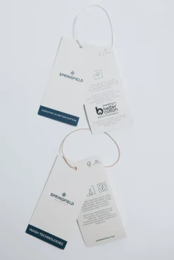 Cazadora algodón lavada contraste