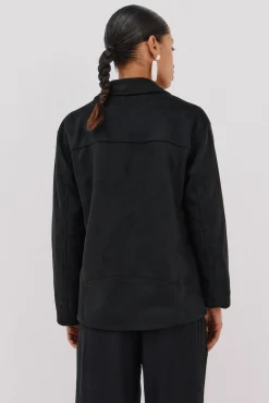 Cazadora biker efecto ante