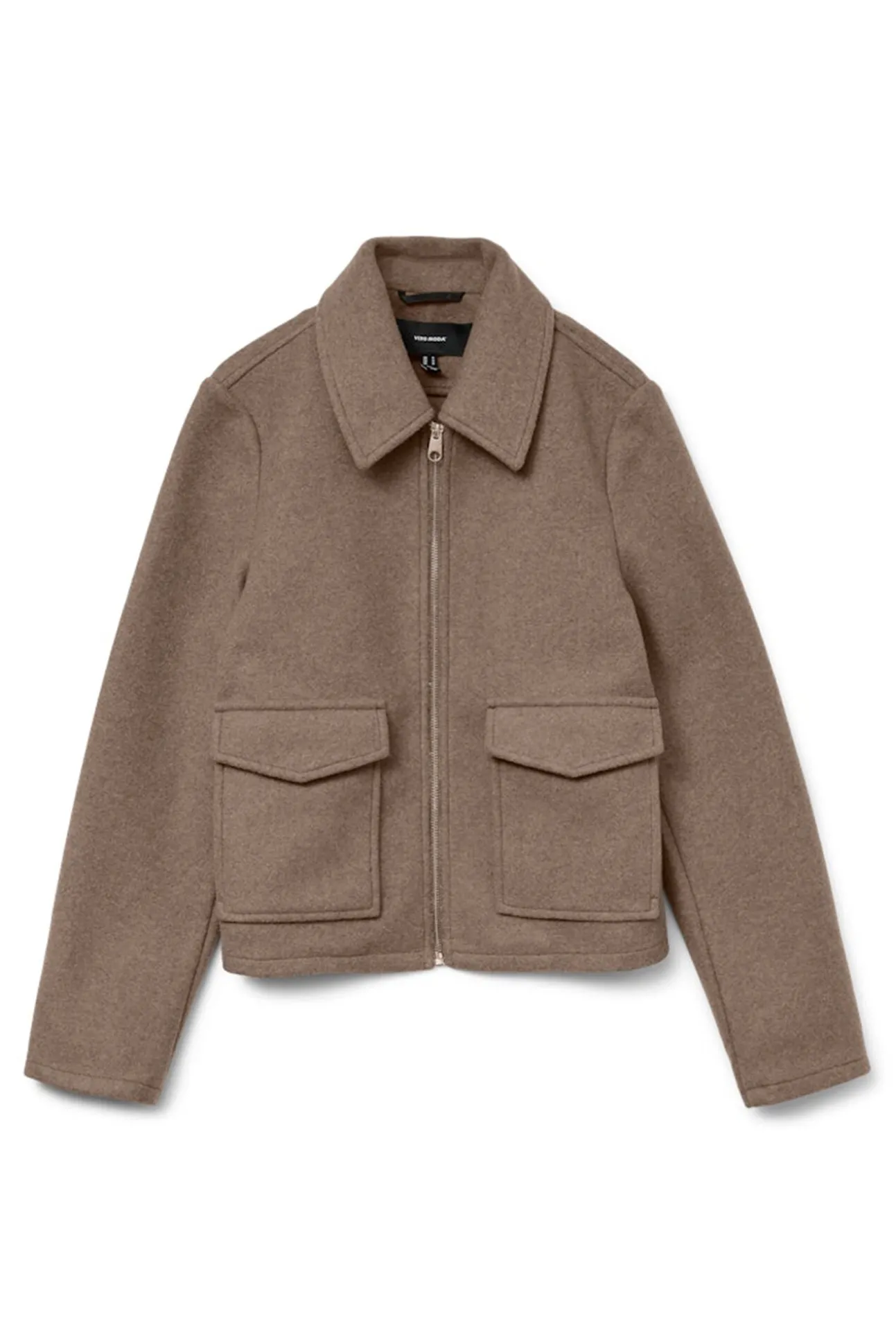 Cazadora corta de paño